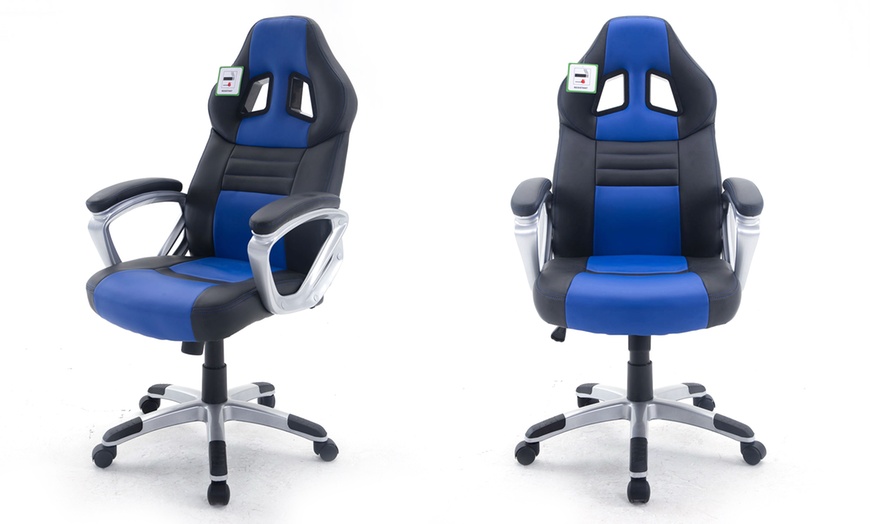 Image 2: Racing-Style Office Chair