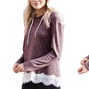 Image 7: Reflection Women's Hoodie or Lace-Up Top. Plus Sizes Available.