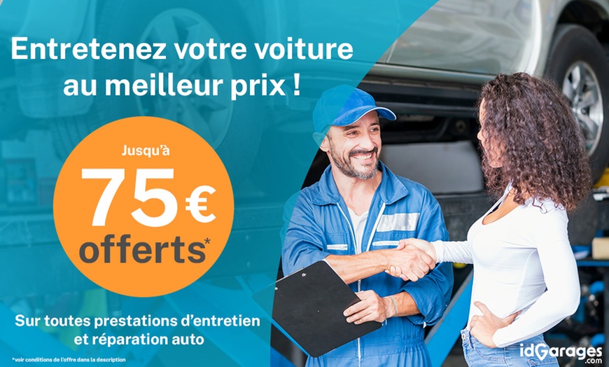 Image 1: Bon d'achat IdGarages pour prestations sur tous les types de véhicules