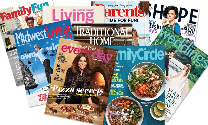 Assorted Magazine Subscriptions | Groupon Goods