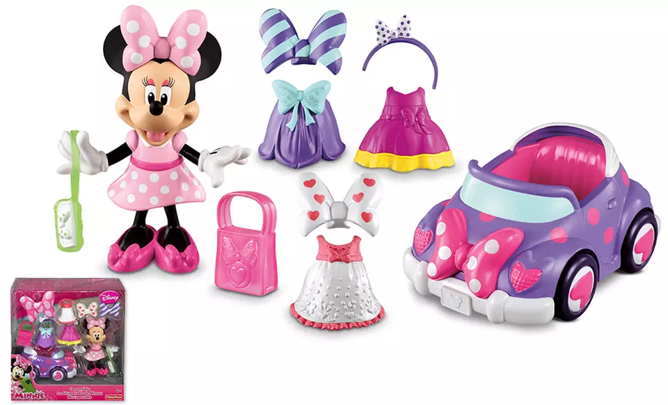 Fisher Price Disney's Minnie Mouse Convertible 13-Piece Play Set - Primary Image