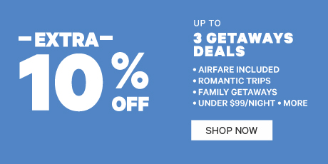 Extra 10% Off Getaways
