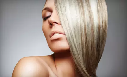 Haircut and Style, Deep Conditioning, and Partial Highlights or All-Over Color at Pacific Sun Salon (Up to 52% Off) - Primary Image