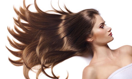 permanent hair straightening groupon