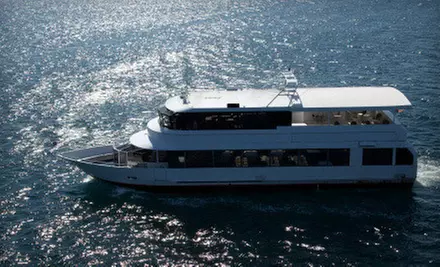 $29 for a Yacht Cruise for Two with Hot-Dog Lunch from Hollywood Beach Cruises (Up to $58 Value) - Primary Image