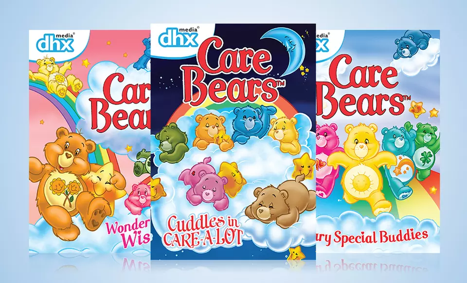 Care Bears DVDs. Multiple DVDs Available. - Primary Image