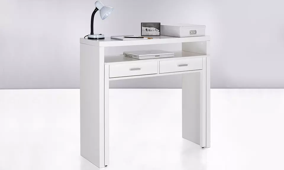 Bureau/console extensible, livraison gratuite - Second Medium