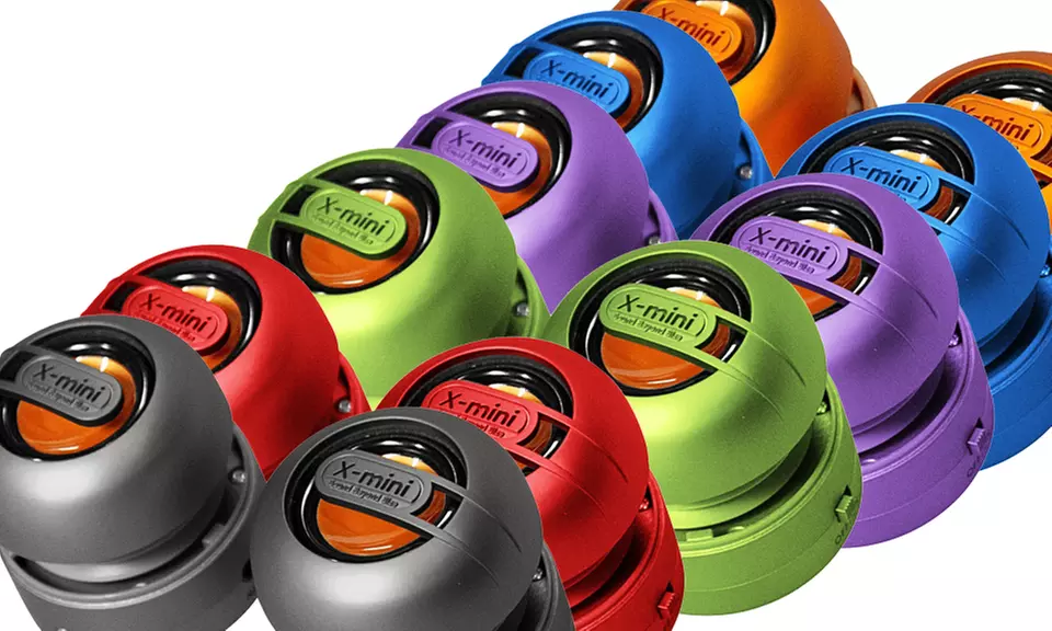 X-Mini Max Duo Portable Capsule Stereo Speaker System - Primary Image