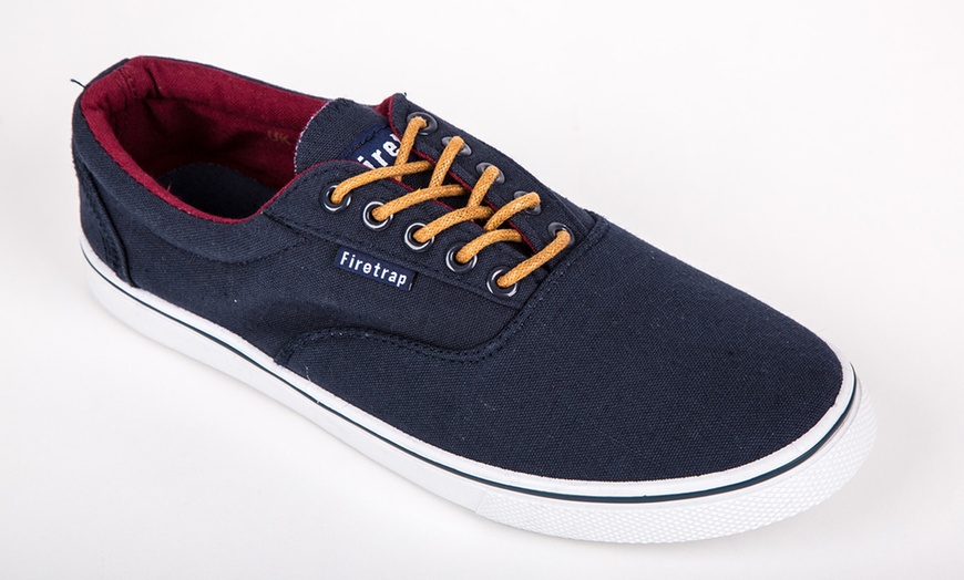 Image 13: Firetrap Men's Canvas Shoes