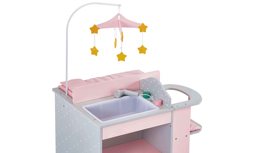 Image 8: Doll Changing Station with Storage