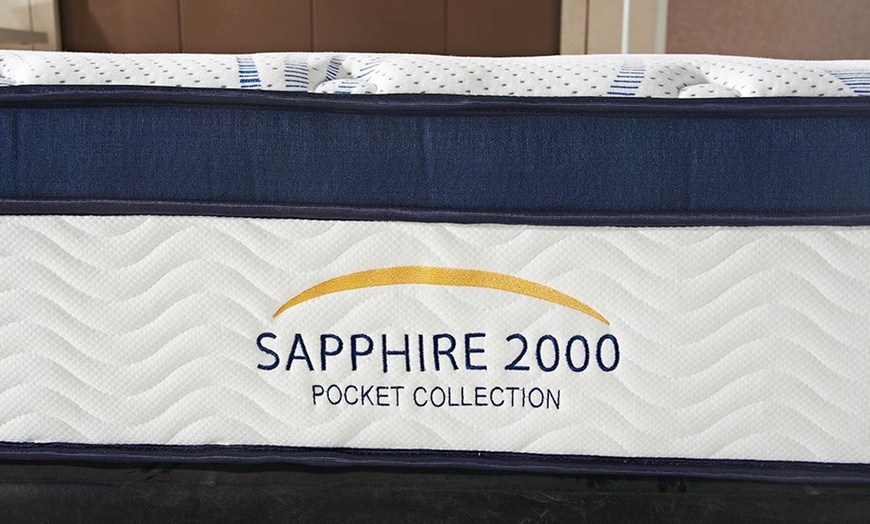 Image 4: Pillow Top Sapphire 2000 Mattress