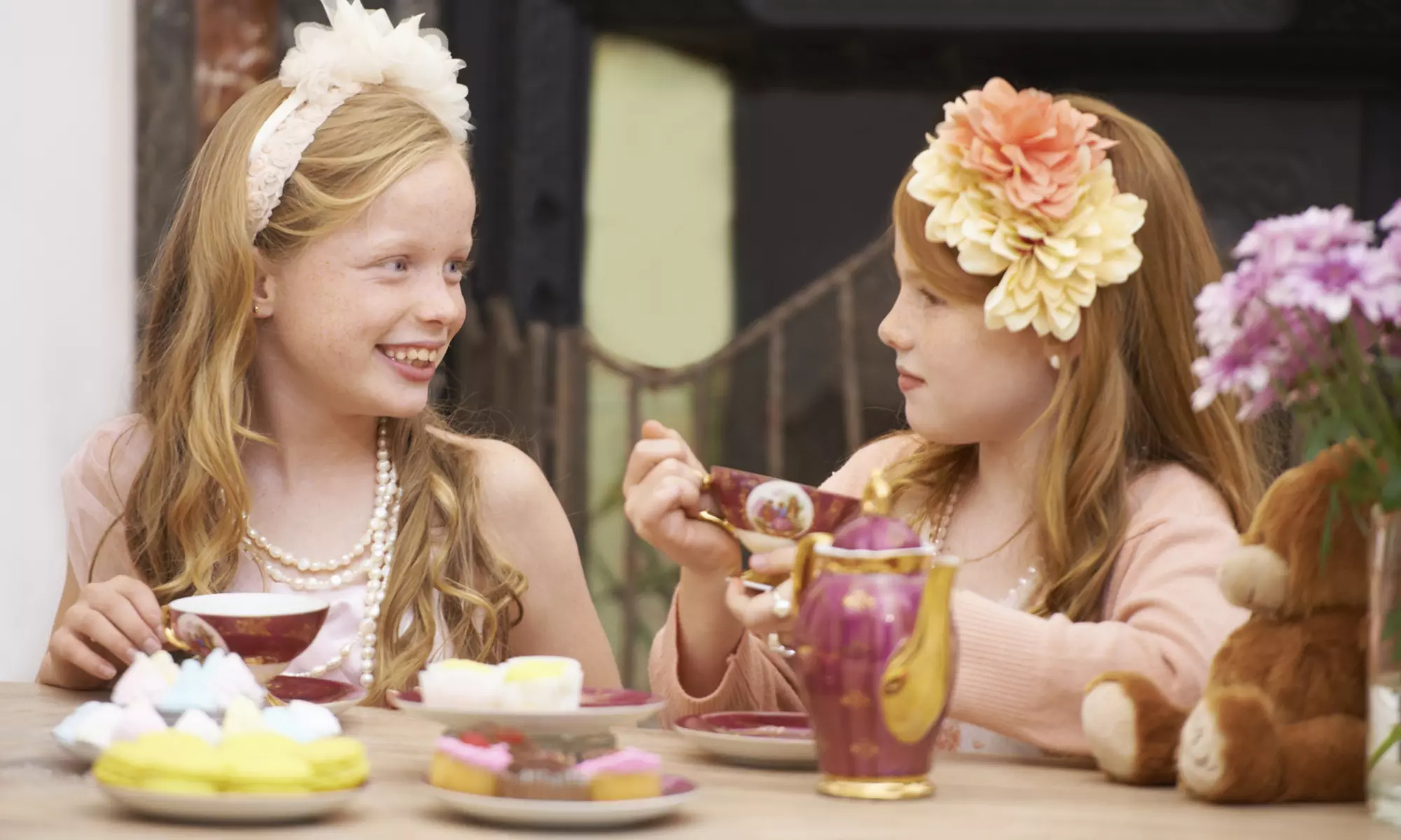 Peachy Puppy Paw or Magical Unicorn Tea-Party for Up to 6 or 12 Guests at Cookies & Tea For Me! (Up to 68% Off) - Primary Image