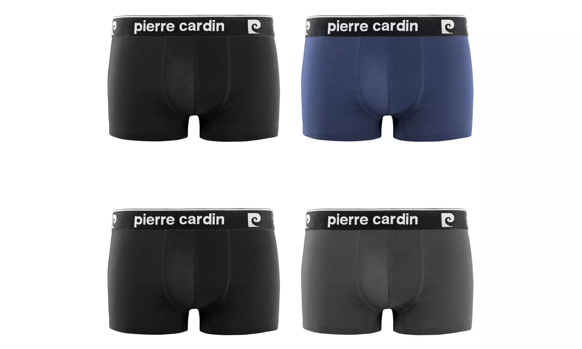 Lote de boxers de algodón y elastano Pierre Cardin