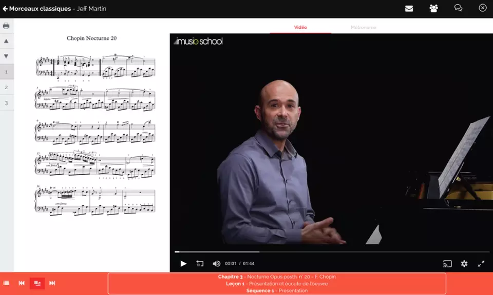 Cours de Piano en ligne dès 0€ avec imusic-school - Second Medium