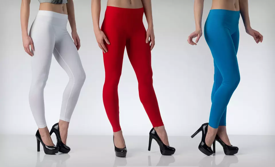 $16 for a Two-Pack of Mopas Footless Leggings or Tights ($36 List Price). Multiple Styles Available. Free Shipping. - Second Medium