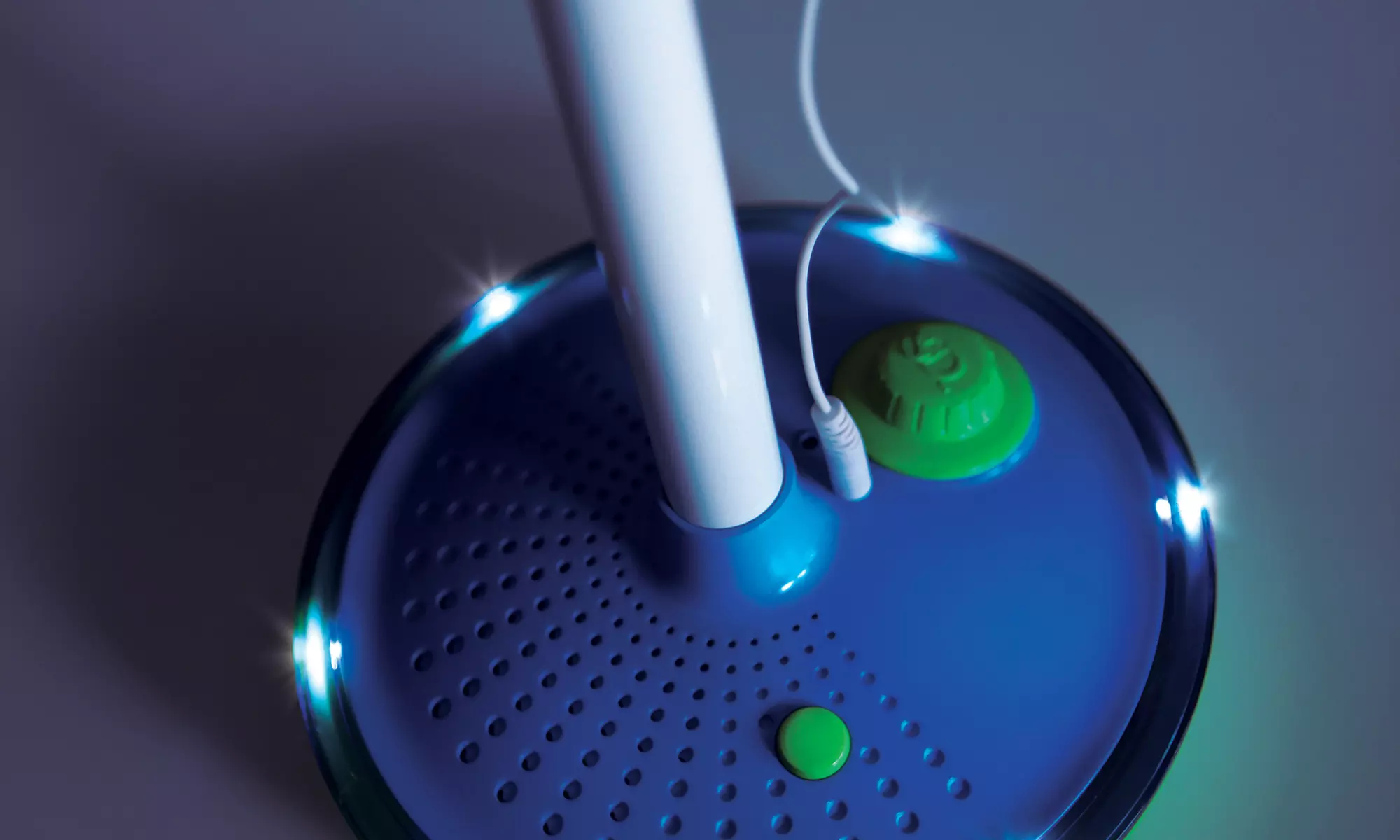 Discovery Kids Light-Up Musical Microphone and Stand - Second Medium