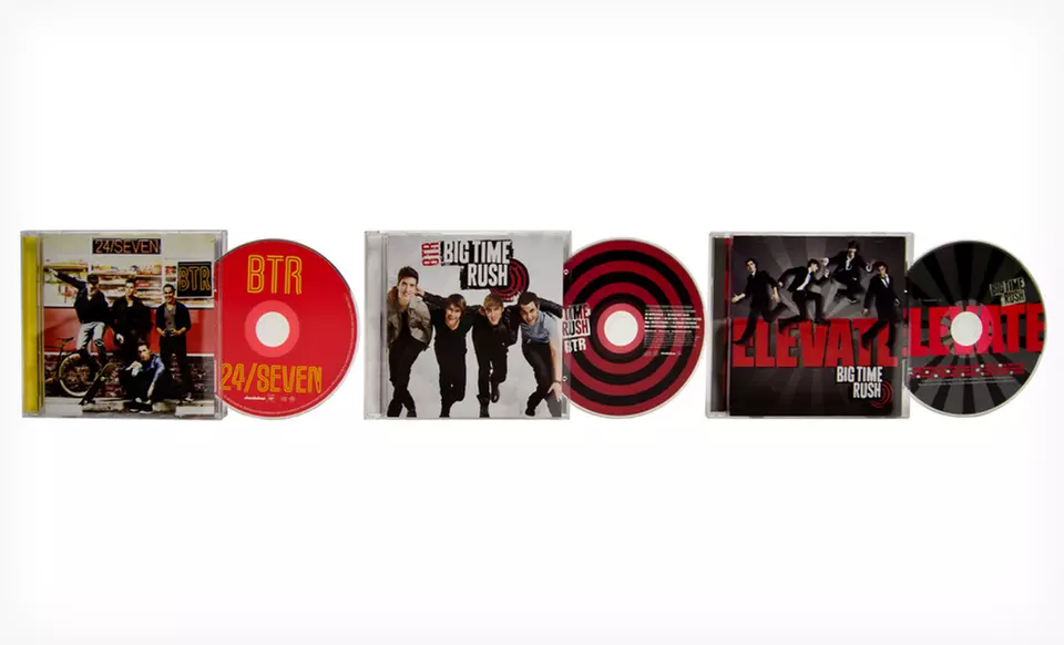 $25.99 for a Big Time Rush 3-CD Album Collection ($34.94 List Price). Free Shipping and Returns. - Second Medium