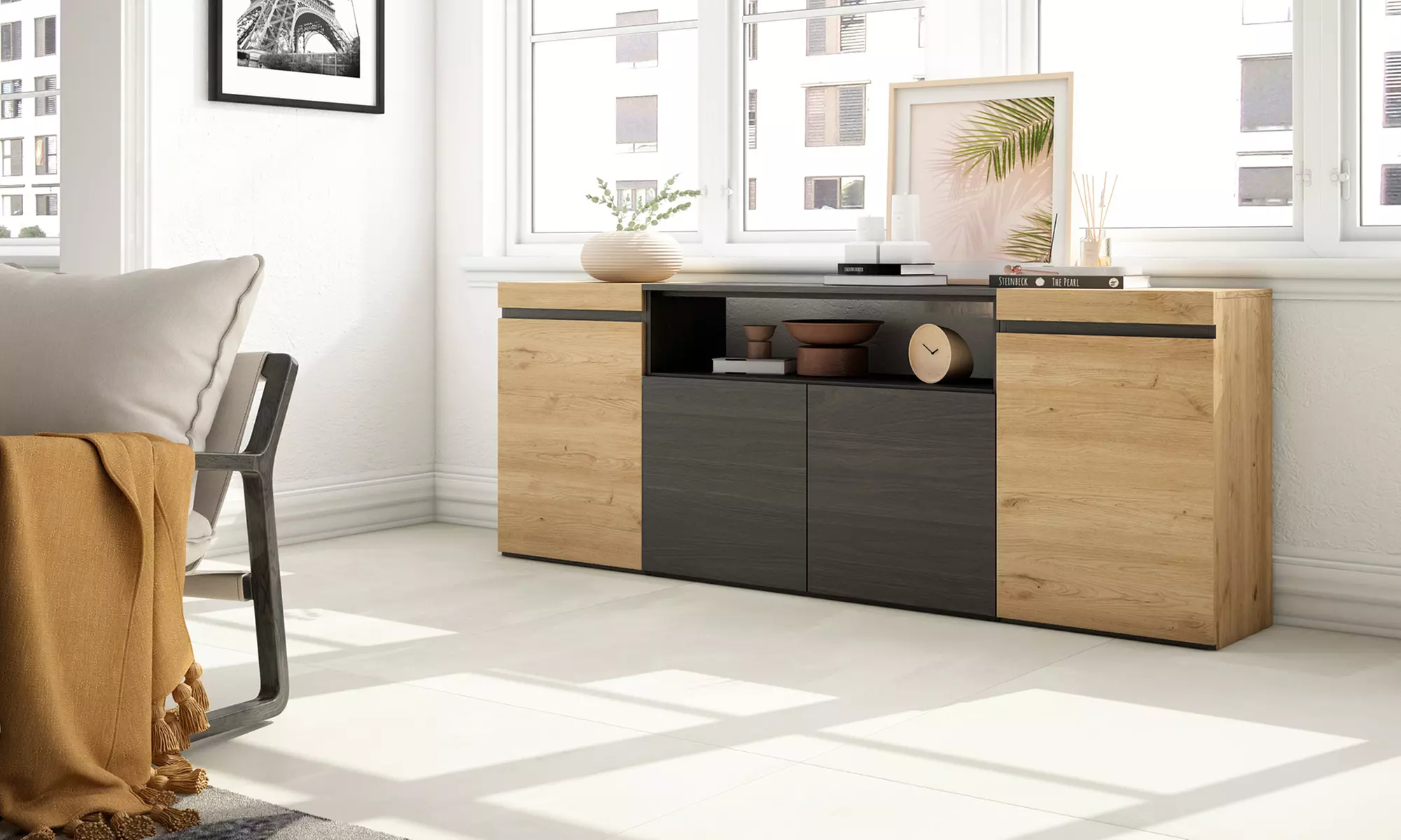 Sideboard mit großem Stauraum