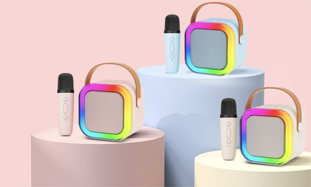 Mini karaoké Bluetooth, avec 1 ou 2 micros