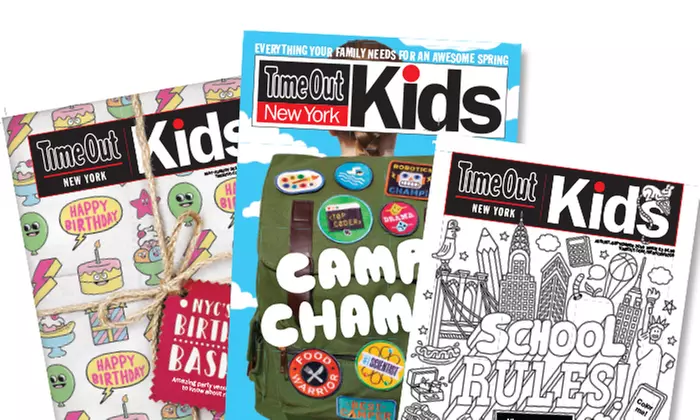 One- or Two-Year "Time Out New York Kids" Subscription from "Time Out New York" (50% Off) - Primary Image