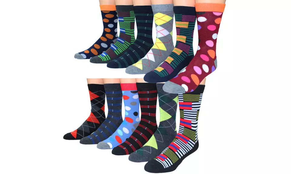 Men's Dress Socks (12-Pack) - Second Medium