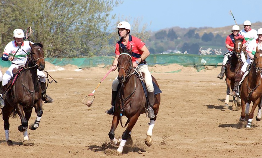 Image 1: Polocrosse Lesson