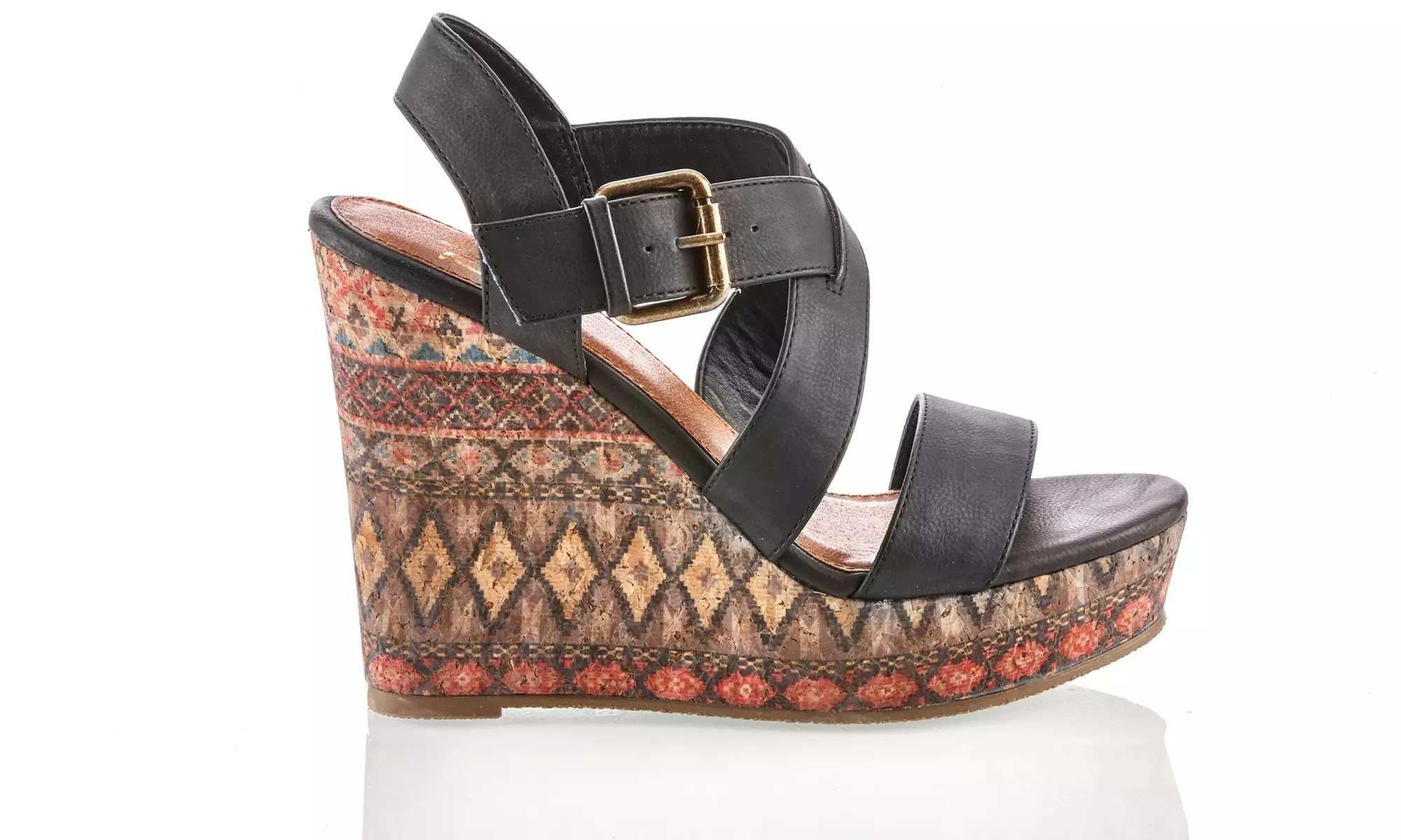 Clearance: Olive Street Women's Wedge Sandals | Groupon Exclusive (Size 6) - Primary Image