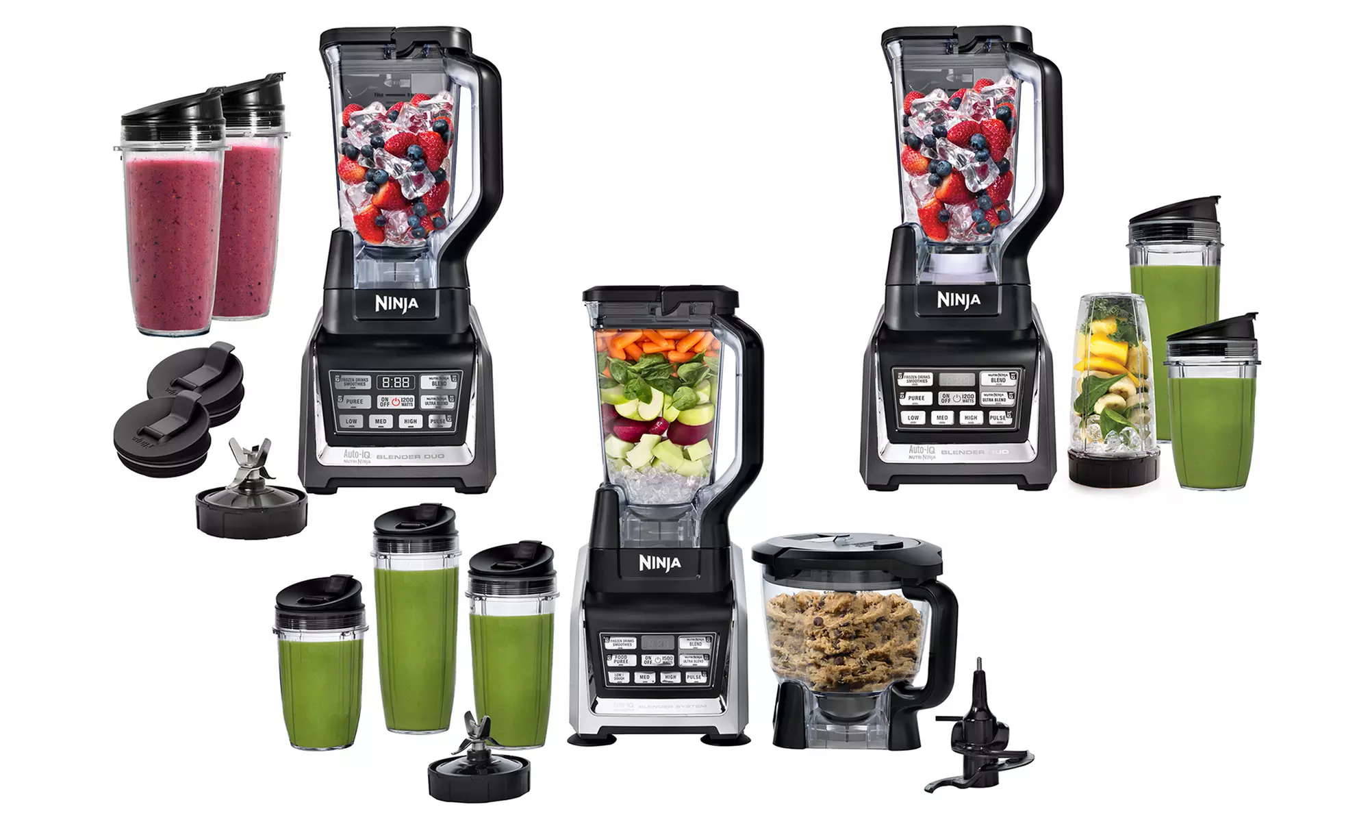 Ninja Auto-iQ Professional Blender Systems. Three Models Available. - Primary Image
