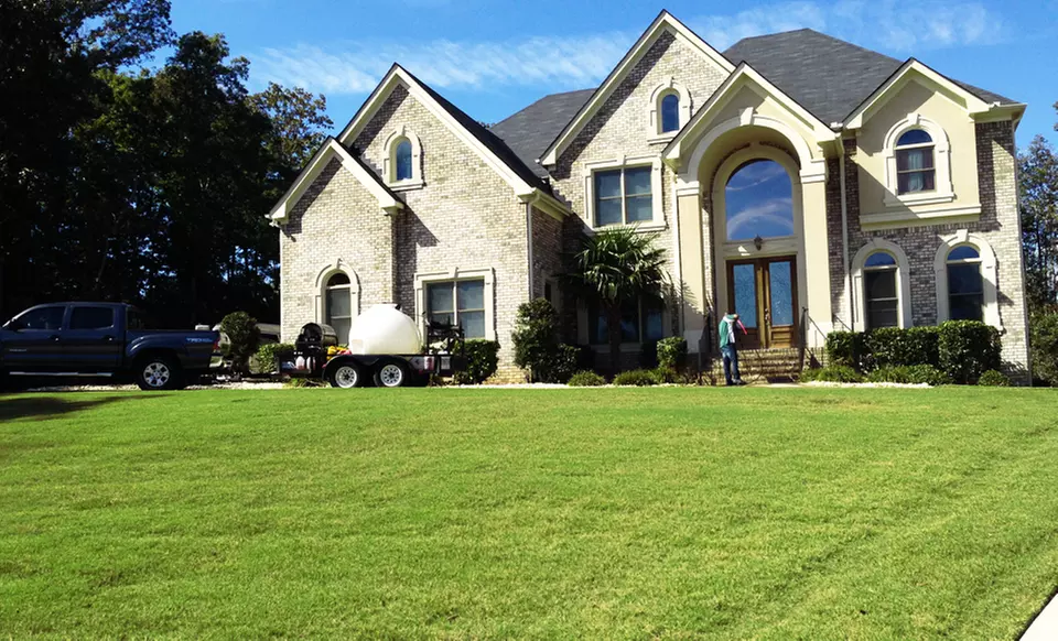 Power Washing for a Business or Home 2000, or 3000, or 4000 Sq. Ft. from Treoss Cleaning Services (Up to 50% Off) - Primary Image