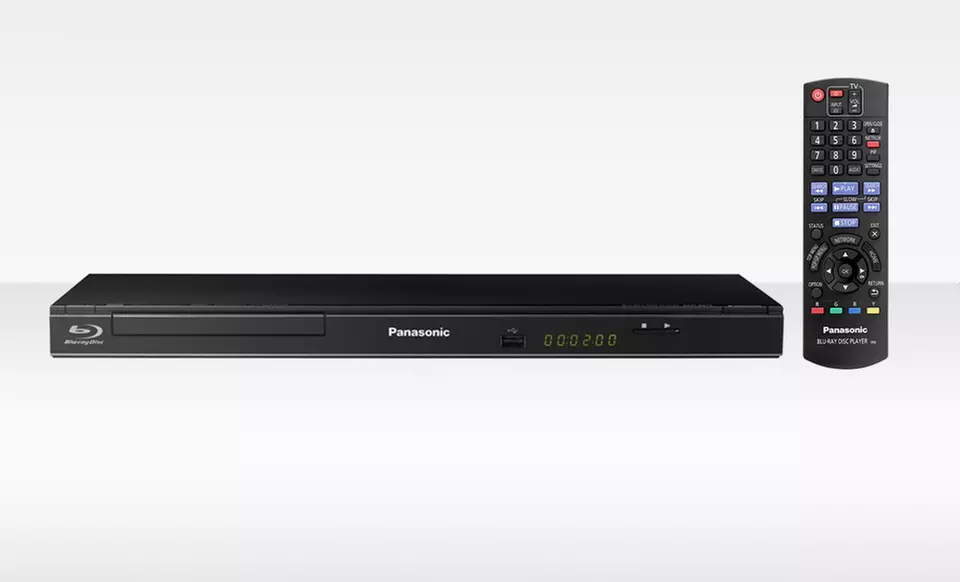 Panasonic Blu-ray Player with Built-in WiFi (RBDMP-BD871) (Manufacturer Refurbished). Free Returns. - Second Medium