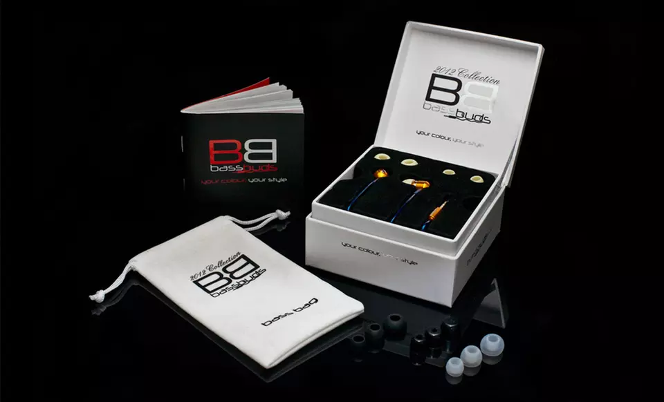 $19 for BassBuds Earbuds with Swarovski Elements and a Hands-Free Microphone ($85 List Price). Free Shipping. - Second Medium