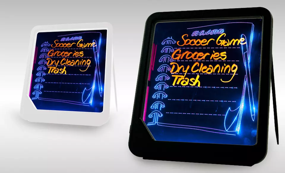 LED Writing Menu Message Board in Black or White. Free Returns. - Primary Image