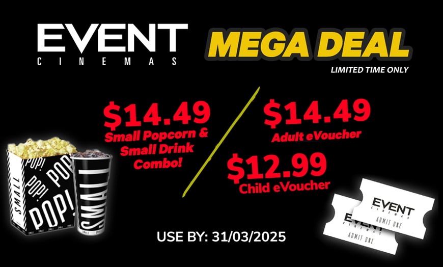 Image 1: Event Cinema Vouchers Mega Sale