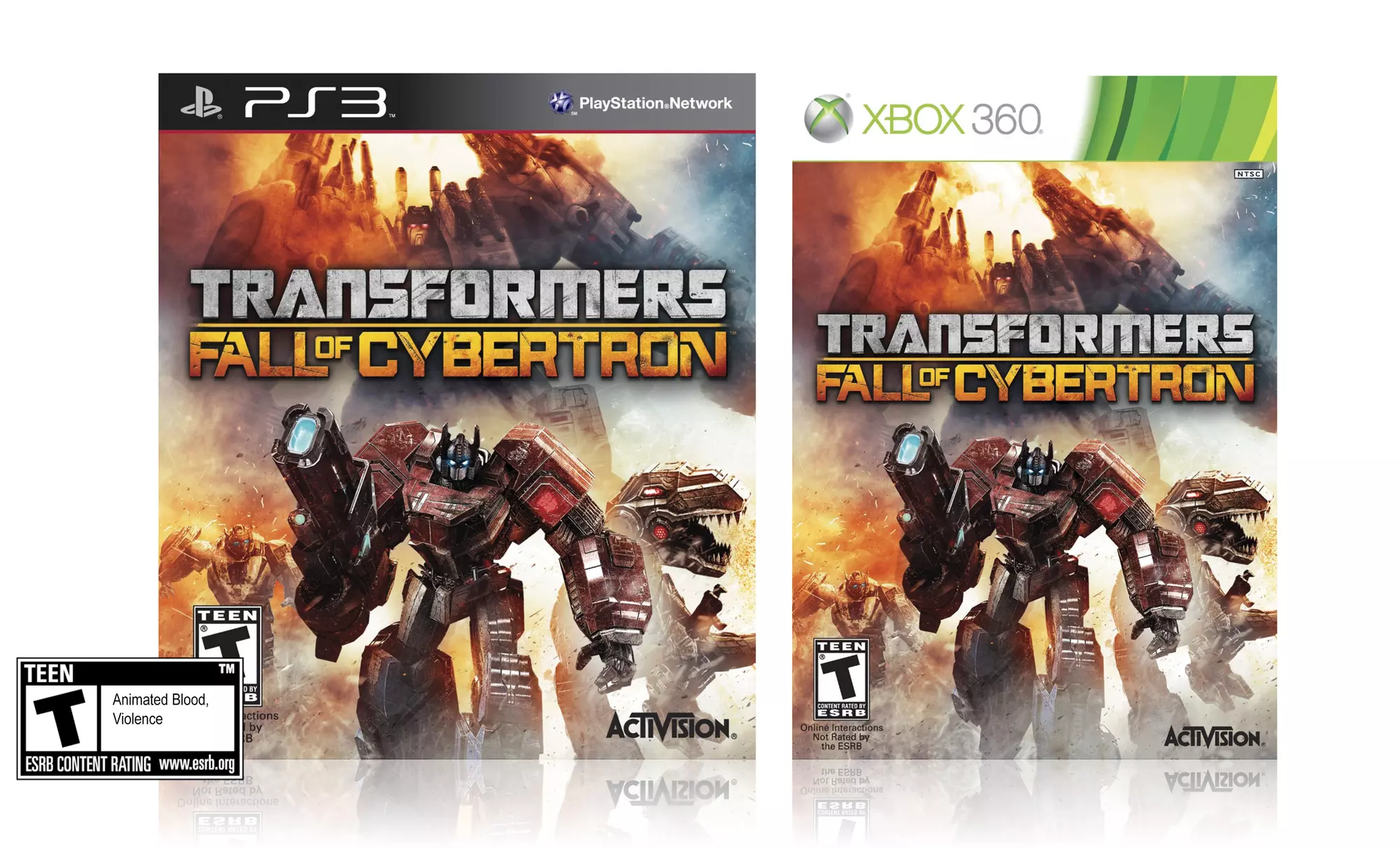 Transformers: Fall of Cybertron for PS3 or Xbox 360 - Primary Image