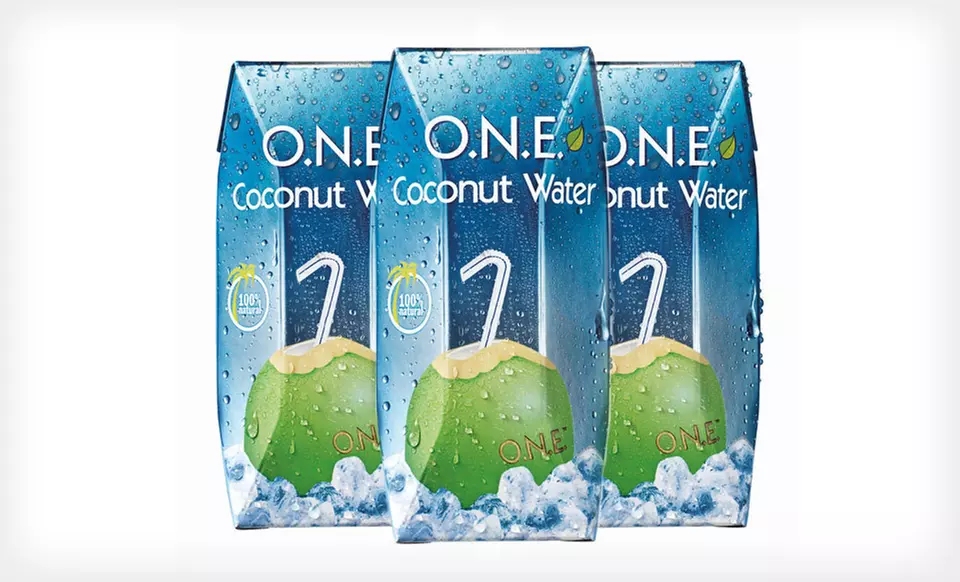 $18 for a O.N.E. Coconut Water 12-Pack ($25 List Price). Free Shipping. - Primary Image