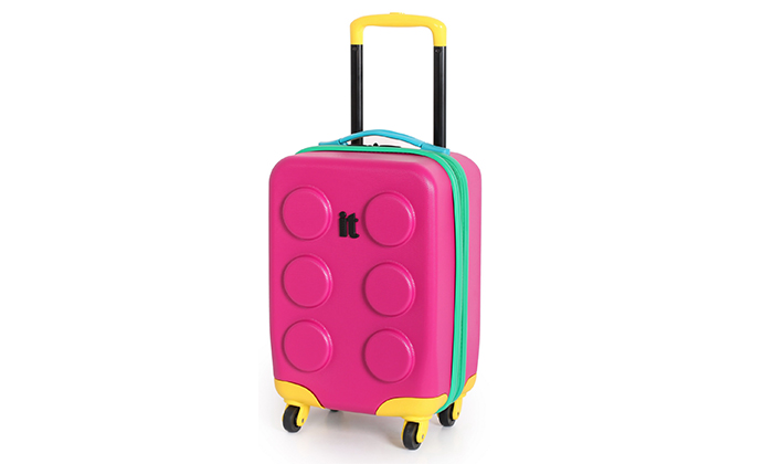 it luggage kids block suitcase