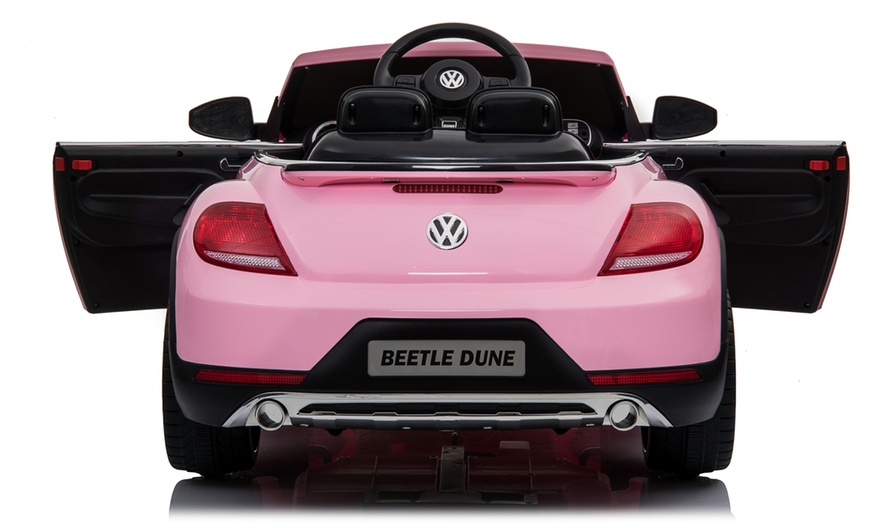 Image 19: Volkswagen Beetle Kids' Ride-On