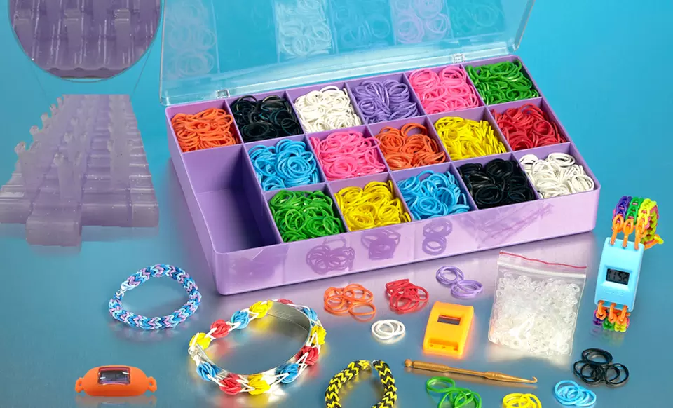 Mega Loom Band Watch and Bracelet Kit. Free Returns. - Primary Image