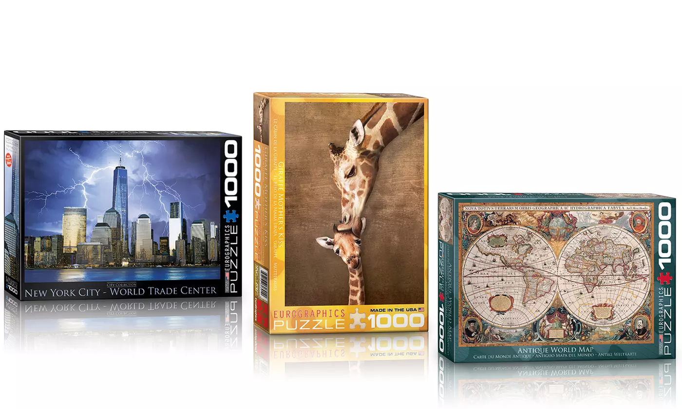 1,000-Piece Jigsaw Puzzles - Primary Image