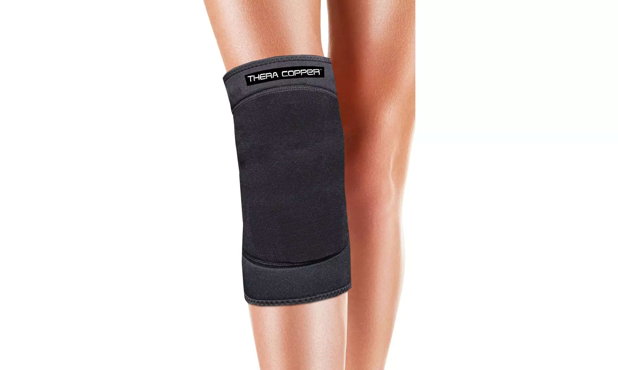 TheraCopper Copper-Infused Compression Knee Brace - Primary Image