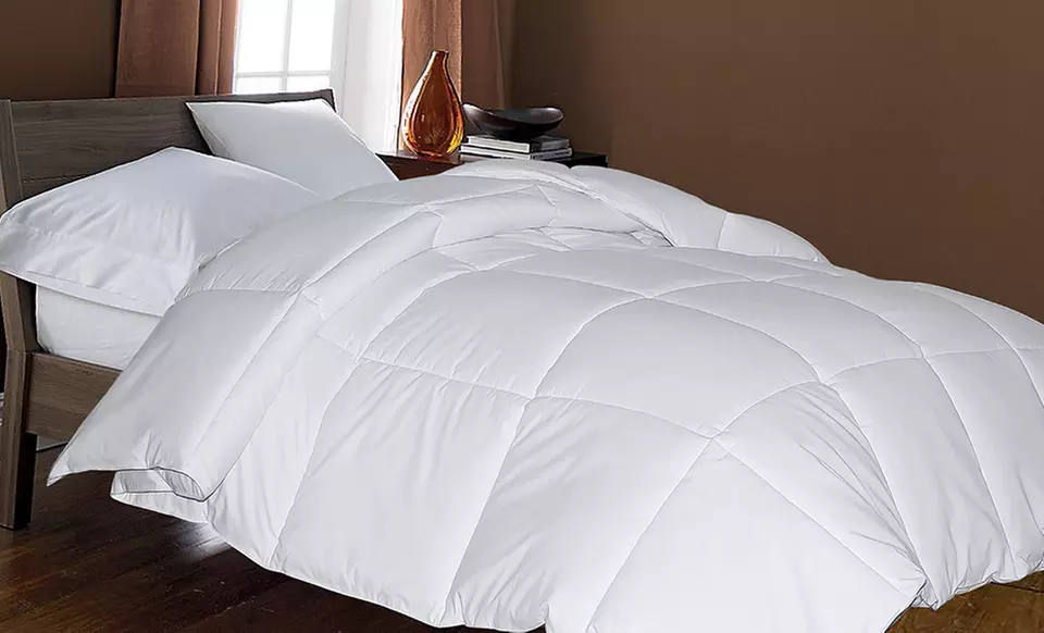 700-Thread-Count Hungarian White Goose Down Comforters - Primary Image