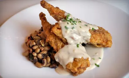 $49 for a Three-Course Tasting Menu for Two at Hudson's on the Bend ($99 Value). Three Redemption Periods Available. - Primary Image