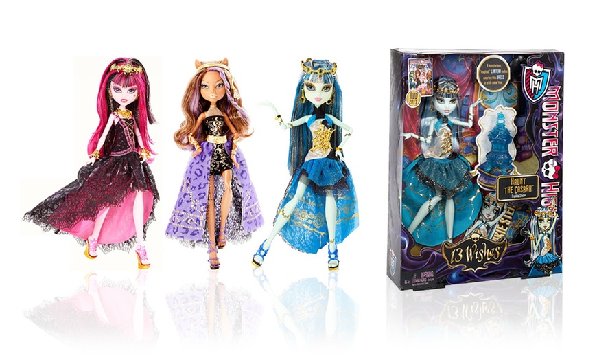 Image 1: Monster High 13 Wishes Dolls