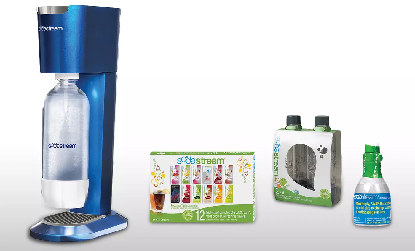 SodaStream Blue Genesis Soda Machine Kit - Primary Image