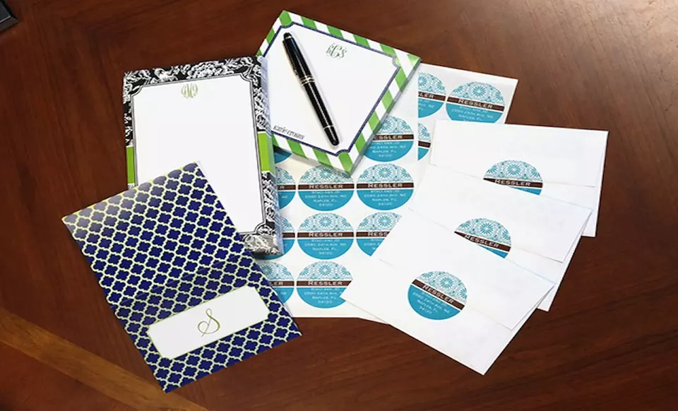 Personalized Stationery, Notepads, and Labels from Paper Concierge - Primary Image
