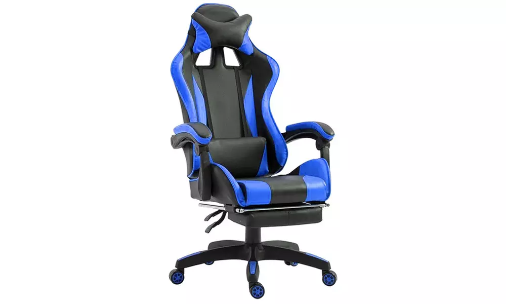 Sedia ufficio Gaming Azrace con poggiapiedi