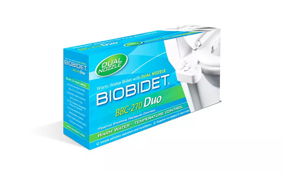 Bio Bidet Simplet BBC-70 Bidet Attachment or Duo BB-270 Bidet Attachment from $26.99–$49.99 - Second Medium