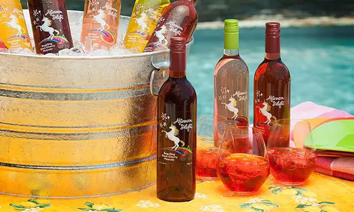 6 or 12 Bottles of Fruit-Flavored Moscato from Afternoon Delight ( 56% Off )   - Primary Image