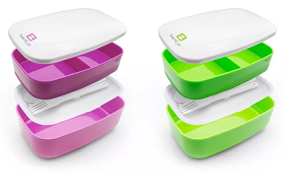 $22.99 for a Bentgo All-in-1 Stackable Lunchbox 2-Pack ($39.98 List Price). Multiple Colors. Free Shipping and Returns. - Second Medium