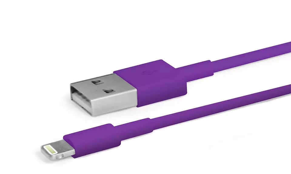 Apple-Certified 4ft. Charge-and-Sync Lightning Cable - Second Medium